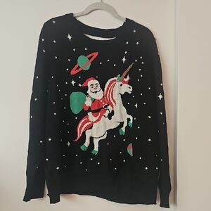 Tipsy Elves Cream Knit Sweater